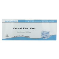 fast delivery disposable mask Type IIR freeshipping cost protective face mask disposable Blue Earloop face mask disposable