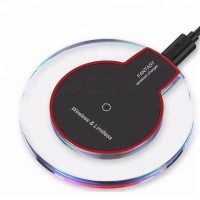 Led Qi Wireless Charging Pad For Samsung S9